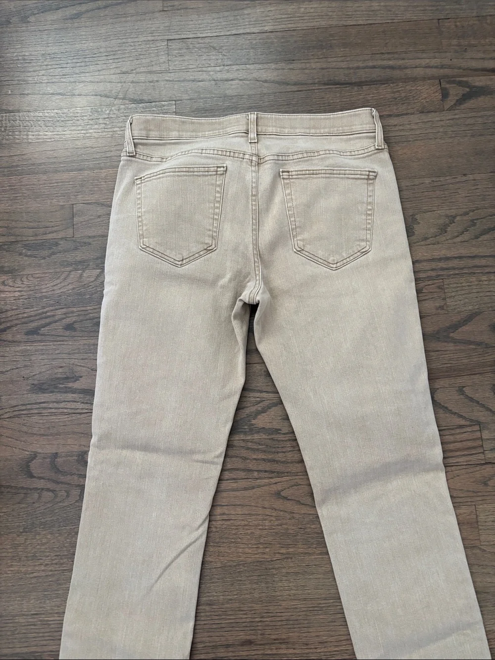 Urban Pipeline Beige Slim Straight Jeans